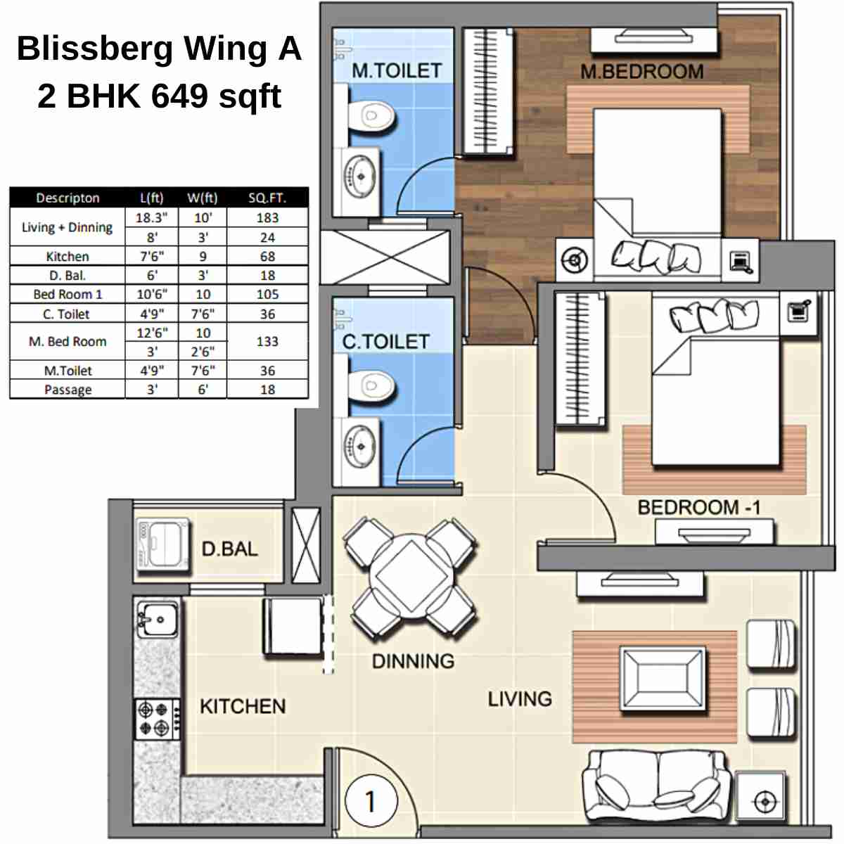 Sheth-Montana-Floor-Plan-Blissberg-Wing-A-2-BHK-649-sqft