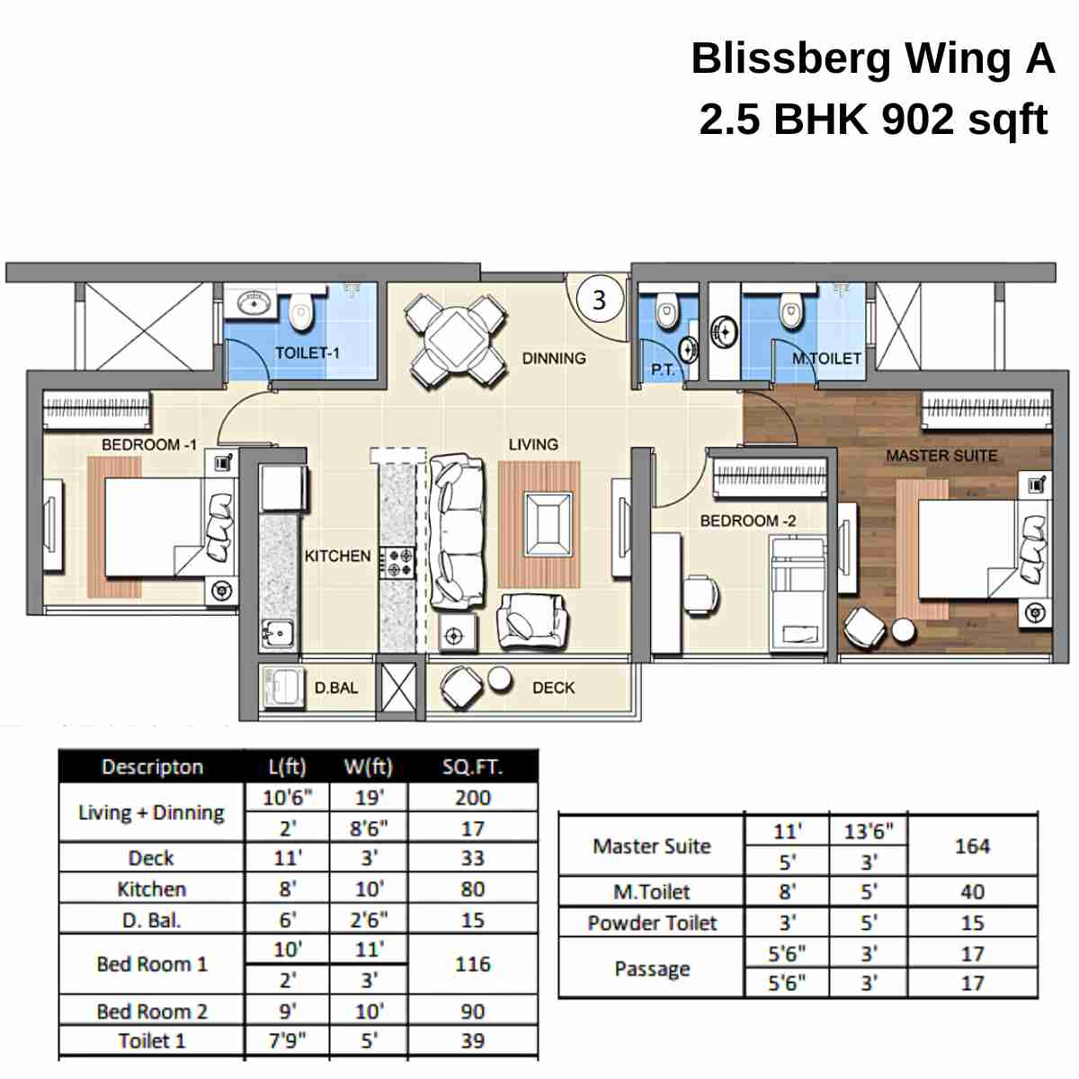 Sheth-Montana-Floor-Plan-Blissberg-Wing-A-2.5-BHK-902-sqft
