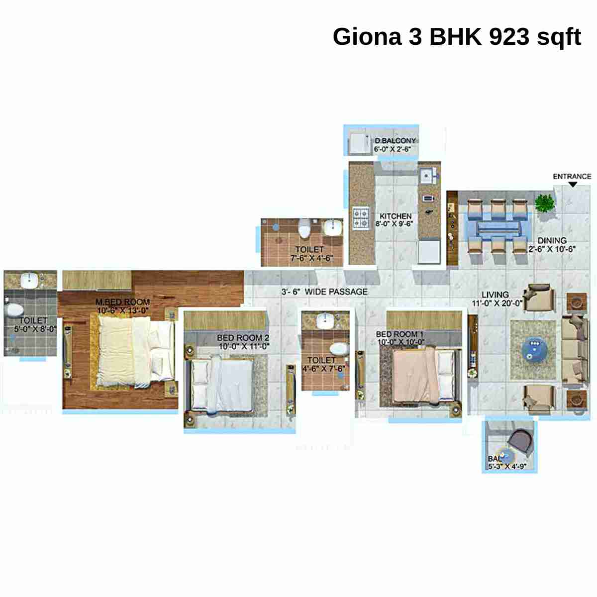 Sheth-Montana-Floor-Plan-Giona-3-BHK-923-sqft